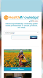 Mobile Screenshot of mhealthknowledge.org