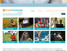 Tablet Screenshot of mhealthknowledge.org
